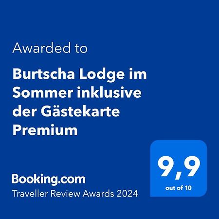 Burtscha Lodge Bürserberg Екстериор снимка